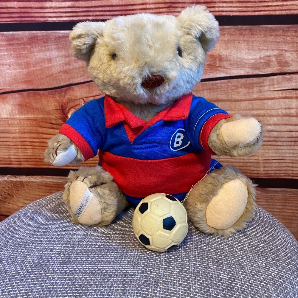 Vintage 1985 Gorham 12” Teddy Bear